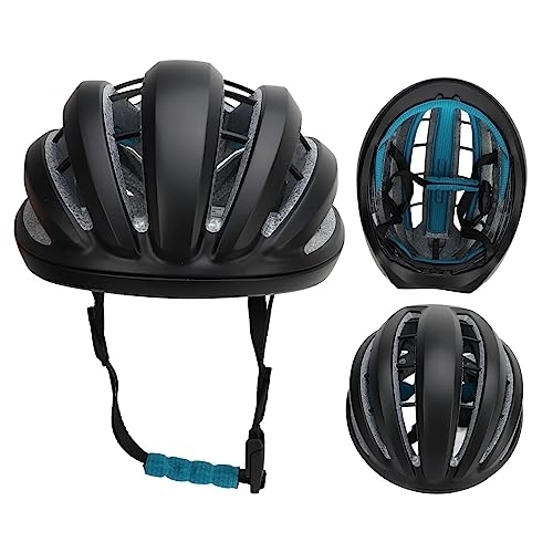 Mountain Bike Helmet : Adult Lightweight Bike Helmet, for Men Women Breathable Mountain Cycling Helmet Suggested Fit 57~61cm L, for Biking, Outdoor Cycling, Camping, Hiking (Black)