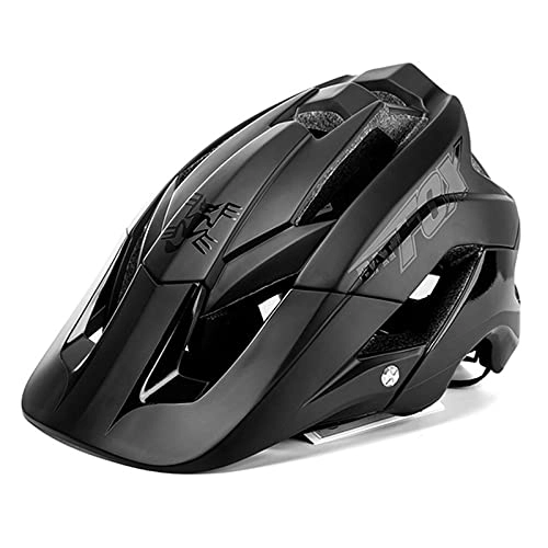 Mountain Bike Helmet : AFSDF Cycle Helmet MTB Bike Bicycle Hoverboard Helmet for Riding Safety Lightweight Adjustable Breathable Helmet for Men Women Kids Childs, Black