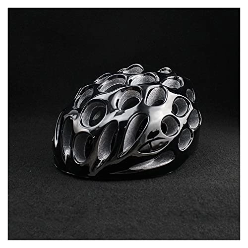 Mountain Bike Helmet : AiKoch Bicycle MTB Helmet Ultralight Road Bike Helmets for Men Women EPS Integrally-molded Cycle Helmet Cycling Helmets (Color : Glossy black)
