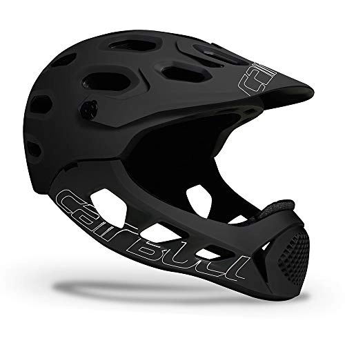Mountain Bike Helmet : AKDSteel Lightweight Helmet Mountain Cross-country Road Bike Cycle Helmet Full Face Extreme Sports Safety Helmet Black White