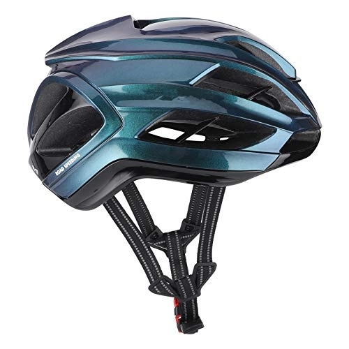 Mountain Bike Helmet : Alkzhehan Ruidong Road Bike Mountain Bike Riding Helmet Hard Hat Pneumatic Broken Wind Belt Keel Edging Men and Women L Code(Blue)