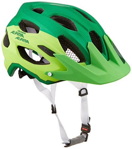 Mountain Bike Helmet : Alpina Caravax Mountain Bike Helmet - Green, 53-57 cm