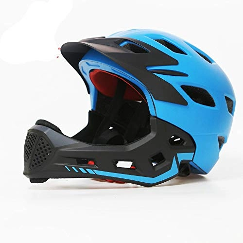 Mountain Bike Helmet : aolongwl Cycling helmet Breathable Full Face Cycling Helmet Child Racing Ultralight Helmet Kids Mtb Bicycle Mountain Road Bike Sport Safety Helmet
