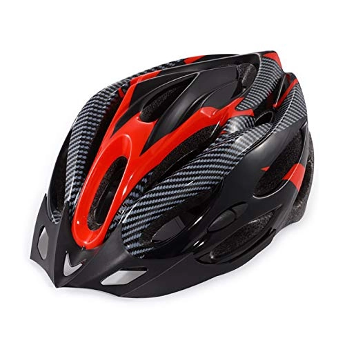 Mountain Bike Helmet : Asdfghur5 Mountain Bike Helmet Comfortable Lightweight Cycling Mountain Road Bicycle Helmets For Adult Men Women Easy Attached Visor Safety Protection, C