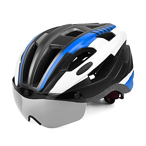 Mountain Bike Helmet : BANGSUN 1PC Cycling Helmet Bicycle Helmet Safety Comfortable Lightness Goggles Mountain Bike Cycling Equipment