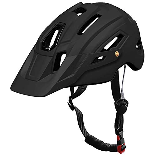 Mountain Bike Helmet : BANGSUN 1PC Mountain Bicycle Helmet Cycle Helmet One Piece Low Force Fixed Buckle New Outdoor Sports Safety Equipment