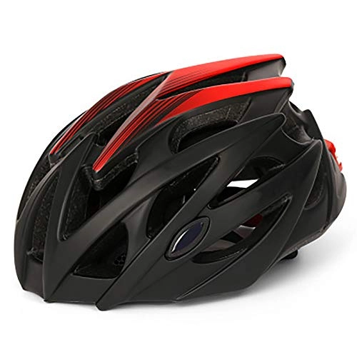 Mountain Bike Helmet : BANGSUN 1PC Mountain Cycling Helmets Bike Helmet With Turn Signal Insect Net Smart Sensor Removable Inside Beep Fitness