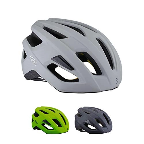 Mountain Bike Helmet : BBB Cycling Unisex's helmet Dune MIPS, matt off white, L (58-61cm)