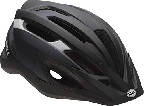 Mountain Bike Helmet : BELL Crest Unisex Cycling Helmet - Matt Black, Unisize / Universal Ride Safe Head Wear Mountain Bike Road Cycle Skull Guard Safety Commute Protection Kit