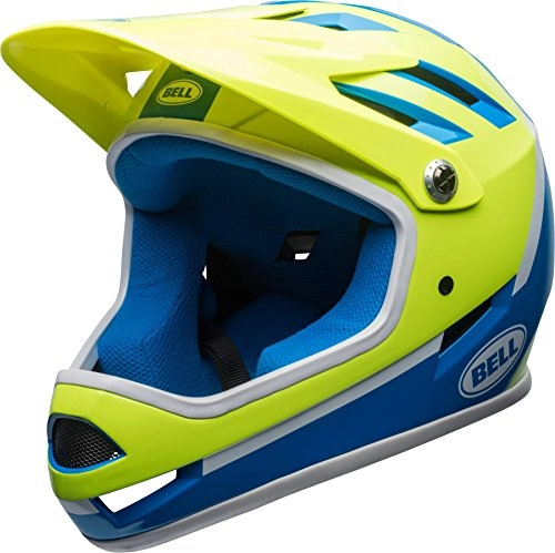 Mountain Bike Helmet : BELL Sanction Bike Helmet Children yellow / blue Head circumference 57-59 cm 2018 Mountain Bike Cycle Helmet