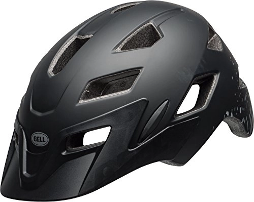 Mountain Bike Helmet : Bell Sidetrack Child Cycling Helmet, Matt Black / Silver Fragments, Unisize 47-54 cm