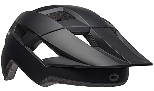 Mountain Bike Helmet : BELL Spark Mens Mountain Bike Helmet - Matt Raven, Universal / Adult Male Man MTB Trail Off Road Enduro Dirt Jump Riding Ride Bicycle Cycling Cycle Head Wear Skull Protection Safety Safe Guard