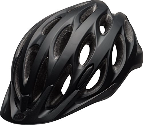 Mountain Bike Helmet : BELL Tracker Cycling Helmet, Matt Black, Unisize (54-61 cm)