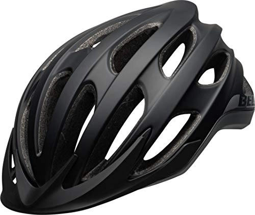 Mountain Bike Helmet : BELL Unisex – Adult's Drifter Mountain Bike Helmet, Matte Gloss Black / Grey, L | 58-62cm