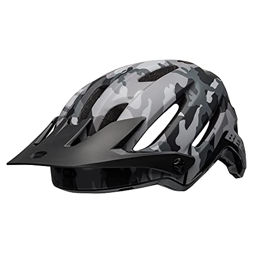 Mountain Bike Helmet : Bell Unisex's 4Forty MIPS MTB Helmet, Matt / Gloss Black Camo, L 58-62cm