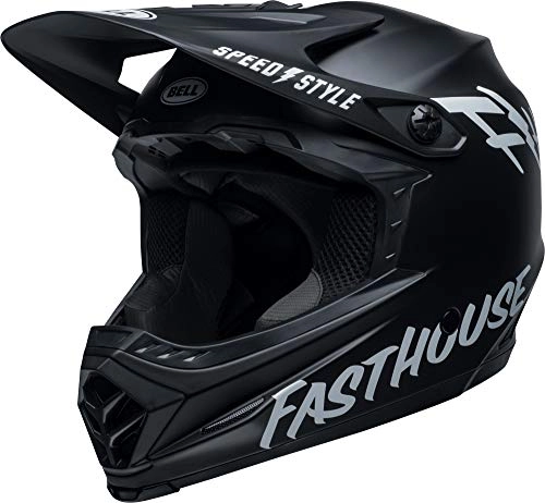 Mountain Bike Helmet : BELL Unisex's 9 Fusion MIPS MTB Full Face Helmet, Fasthouse Matte Black, X-Small / 51-53 cm