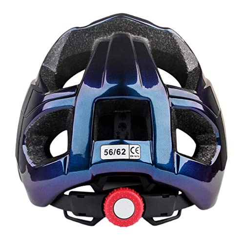 Mountain Bike Helmet : BESPORTBLE Bike Cycling Helmet with Rear Light Large Brime Mountain Road EPS Helmet Urban Commuter Adjustable Protective Helmet for Men Women