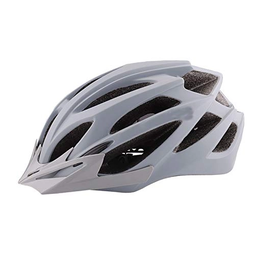 Mountain Bike Helmet : Bicycle Helmet, Adult Bike Helmet 55-61CM With Visor, 22 Vents, Cycling Bicycle Helmets Adjustable Lightweight Youth Mens Womens Ladies For BMX Skateboard MTB Mountain Road Bike