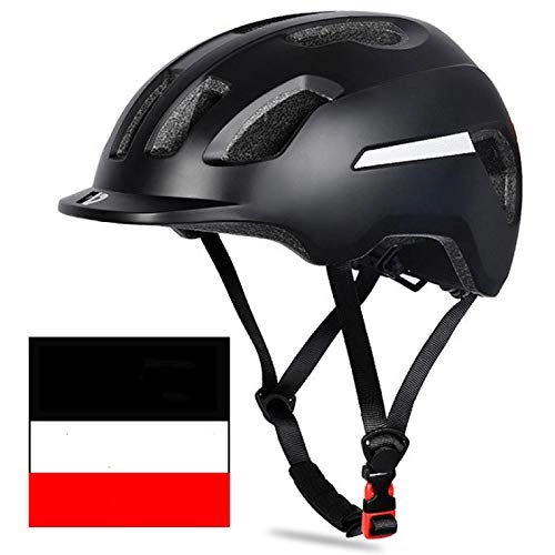 Mountain Bike Helmet : Bicycle Helmet Bike Helmet 56-62cm Breathable Ultralight MTB Integrally-molded Mountain MTB Cycling Helmet Safety Bicycle Helmet BBlack