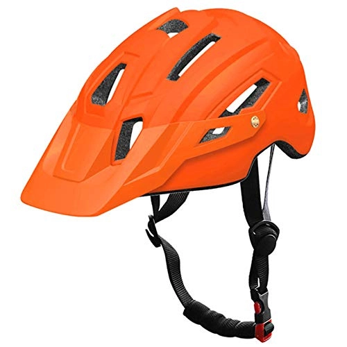 Mountain Bike Helmet : Bicycle Helmet, Light And Breathable, Compressive And Drop Resistant, Safety Helmet for Outdoor Sports of Mountain Bikes And Motorcycles, orange