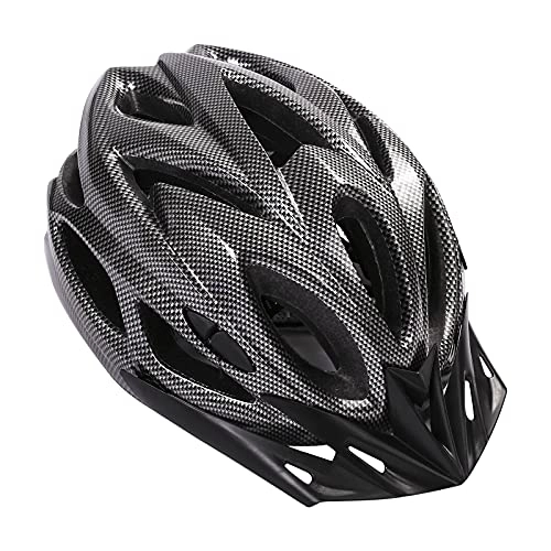 Mountain Bike Helmet : Bicycle Helmet, Mountain Bike Bicycle Helmet, Adult Bicycle Helmet, MTB City Bicycle Helmet EPS Body + PC Shell, Bicycle Helmet for Road Bikes with Adjustable Size