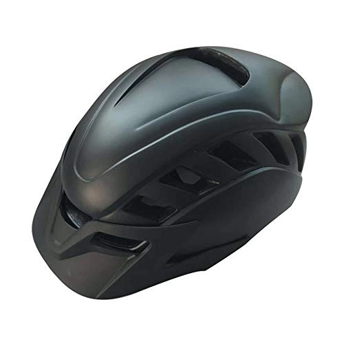Mountain Bike Helmet : Bicycle Helmet Mountain Helmet Bicycle Riding Men And Women Helmet Road Bike Equipment One-piece Breathable Helmet LPLHJD (Color : Black)