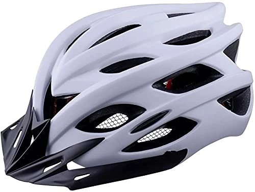 Mountain Bike Helmet : bicycle helmet mtb helmet allround cycling helmets ladies bike helmet Bicycle Helmet for Men / Women Adjustable Lightweight, Mountain Bicycle Helmet with Sun Visor and LED Night Riding Taillights, Adjust