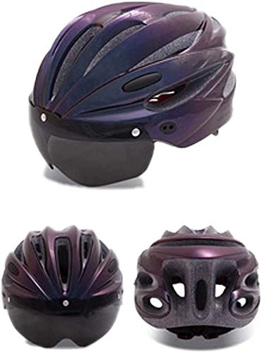 Mountain Bike Helmet : Bicycle Helmet Scooter Helmet Mountain Bike Helmet Commuting Training Rock Climbing Get Off Work Running Ventilation Defense Fall Resistance, Strong Adults (Color : Style3)