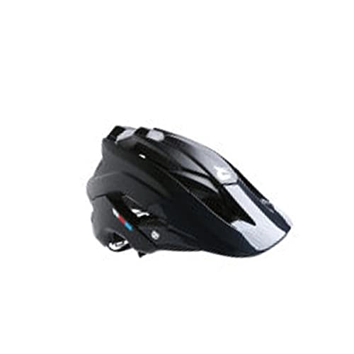 Mountain Bike Helmet : Bicycle Helmet, Ultra Light MTB Road Bike Helmet for Cycling, Mountain, Adjustable Bike Sport Cycling Helmet with Visor Black 1PC
