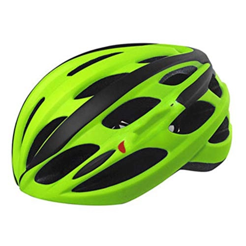 Mountain Bike Helmet : Bicycle Riding Helmet, Men and Women Riding Mountain Bike With Light Taillights Ultralight Helmet Breathable Sports Windproof Helmet 58-62CM-yellow