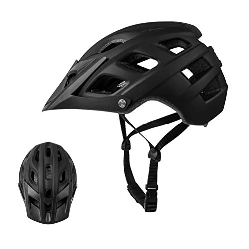 Mountain Bike Helmet : Bicycle Safety Helmet Mountain Bike MTB Helmet 18 Vents Cycling Helmet with Sun Visor Adjustable for Men / Women