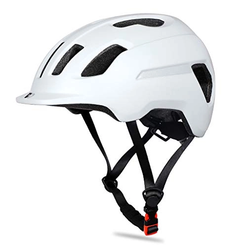 Mountain Bike Helmet : Bicycle Safety Helmet, Unisex Ultralight MTB Bike Reflective Helmet Mountain Riding Cycling Safety Cap
