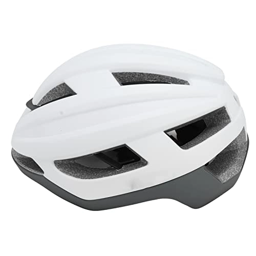 Mountain Bike Helmet : Bike Helmet, 3D Keel Design Road Mountain Bicycle Helmet, Good Heat Dissipation Comfortable and Breathable Wide Head Circumference Cycling Helmet for Mountain Road Bikers (Matte Grey)