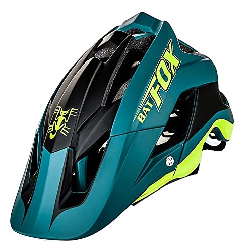 Mountain Bike Helmet : Bike Helmet Adjustable Lightweight Bicycle Safety Protection with Vents for Road Mountain Cycle MTB Men Women Green