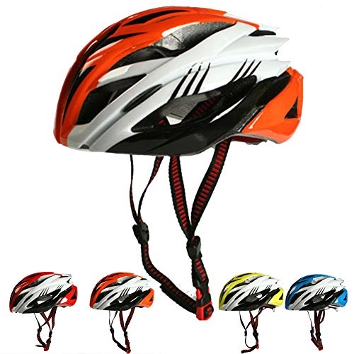 Mountain Bike Helmet : Bike Helmet, Bicycle Helmet-CE Certified, Super Light Comfortable and Breathable Cycling Helmet Bicycle Helmets Adjustable for Adult Men and Women Mountain Bike Helmet Riding Equipment, Orange