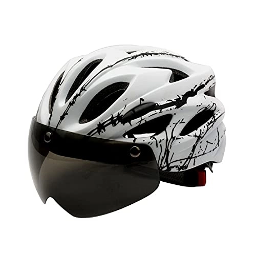 Mountain Bike Helmet : Bike Helmet, Cycle Helmet Black Goggles Bicycle Helmet Ultralight Pattern Bike Helmet Riding Mountain Road Bike Integrally Molded Cycling Helmets (Color : 90 X 200 Cm)