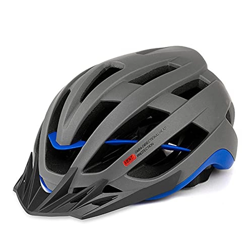 Mountain Bike Helmet : Bike Helmet Cycle Helmet Mens Helmet Bike Adults In-Mold All-Terrain Ultralight Road Bike MTB Racing Cycling Helmet, Gray