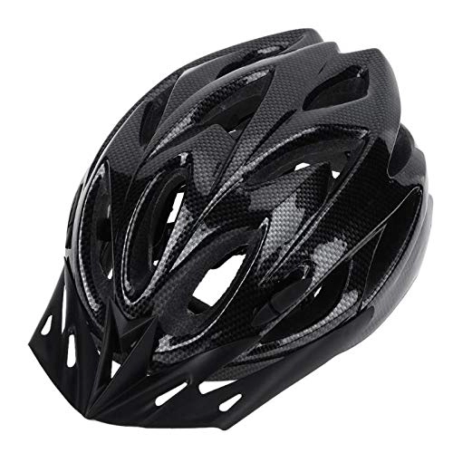 Mountain Bike Helmet : Bike Helmet, Cycle Helmet Ultra-light Safety Sports Bike Helmet Road Bicycle Helmet Mountain Bike MTB Racing Cycling 18 Hole Helmet (Color : A)