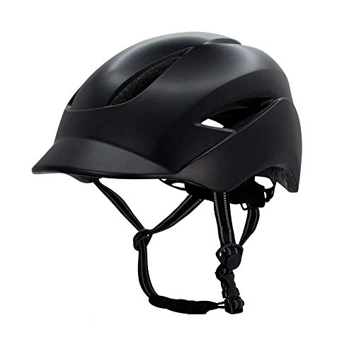 Mountain Bike Helmet : Bike Helmet For Men, Women, Boys & Girls |Bicycle Helmet With Built-In USB Rechargeable LED Light | Reflective Straps For Added Safety | Lightweight Urban Bike Helmet | Size 54-58 & 58-61