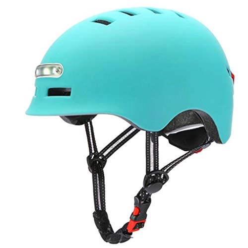 Mountain Bike Helmet : Bike Helmet for Men Women with Led Light Shockproof and Impact Fully Shaped Bicycle Helmet Lightweight and Comfortable Cycling Helmets For MTB Mountain Road Bike Skateboard Electric car