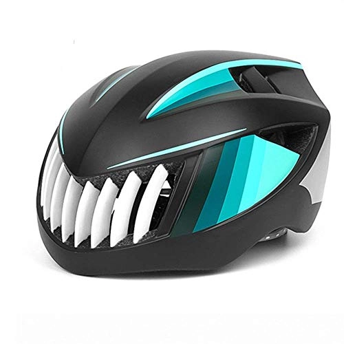 Mountain Bike Helmet : Bike helmet Mountain bike helmet Mountain Bike Riding Helmet Integrated Molding Safety Hat Road Bike Men And Women Equipment Bicycle (3 Colors) L (Color : Black, Size : L)