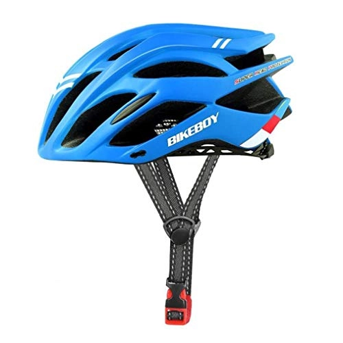 Mountain Bike Helmet : Bike Helmet Riding Lightweight Breathable Safety Cap Mountain Road Cycling Equipment for Women Men Outdoor Sport Blue
