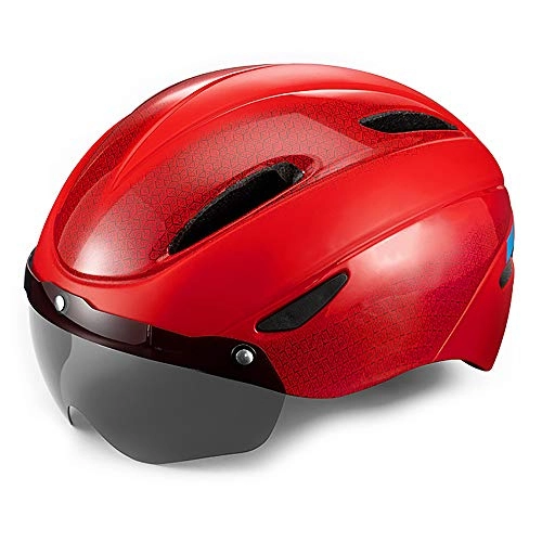 Mountain Bike Helmet : Bike Helmet with Visor Sport Headwear Cycling Bike Helmets Adjustable Lightweight for Skateboard MTB Safety Sliver