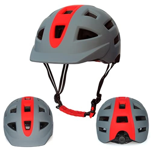 Mountain Bike Helmet : Bozaap Bike Helmet, Removable Inner Pads Road Mountain Bicycle Helmet, Breathable Safety Sports Helmets with Adjustable Buttons for Men Women
