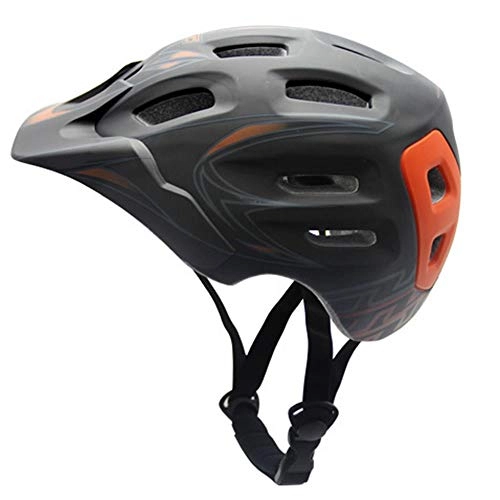 Mountain Bike Helmet : Bradoner Bicycle Riding Helmet Ultra Light One-piece Helmet High Breathable Adult Mountain Road Bike Helmet (Color : Black)