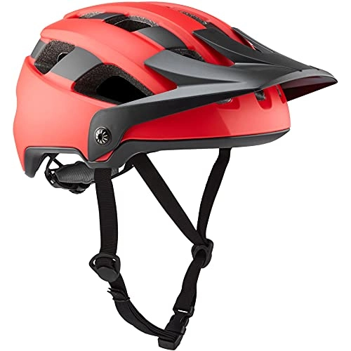 Mountain Bike Helmet : Brand X EH1 Enduro MTB Cycling Helmet - Red-Large