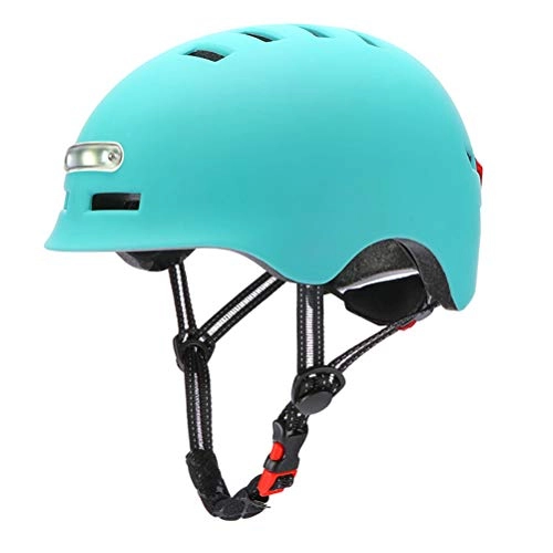 Mountain Bike Helmet : BSTiltion Mountain Bike Helmet Multifunctional 3 in 1 Cycle Helmet with LED Light, Bicycle Taillights Cycling Helmet Impact Resistant USB Charging for Ladies Men, Scooter / Mountain / Road / Balance Bike