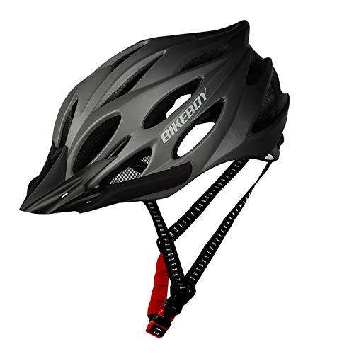 Mountain Bike Helmet : BWBIKE Adult Men-Women Bicycle Helmet LED Lightweight Breathable Men Mountain Bike Helmet City Road Bike Helmets
