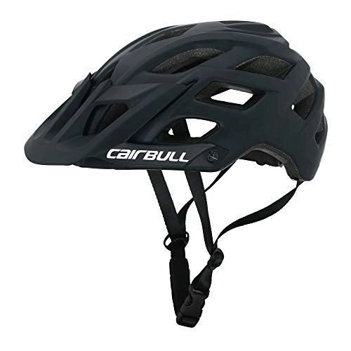 Mountain Bike Helmet : Cairbull Adunlts Men / Women Intergrally-molded MTB 22 Vents Cycling Helmet with Sun Visor 55-61 cm Adjustable Bike Racing with Storage Backpack