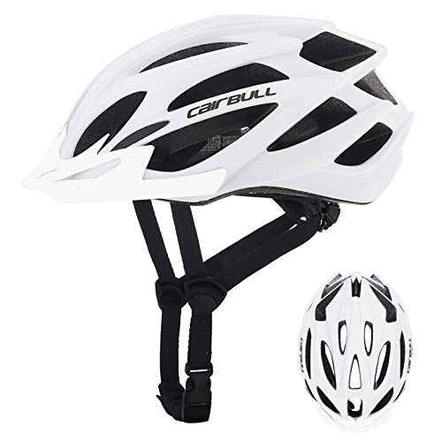 Mountain Bike Helmet : Cairbull MTB Urban Adult Lightweight Bicycle&Mountain Road Men Women Bike Helmet Removable Adjustable Visor 22 Vents Comfortable Breathable Washable Padding CE Certificates Unisex Cycling Enthusiast